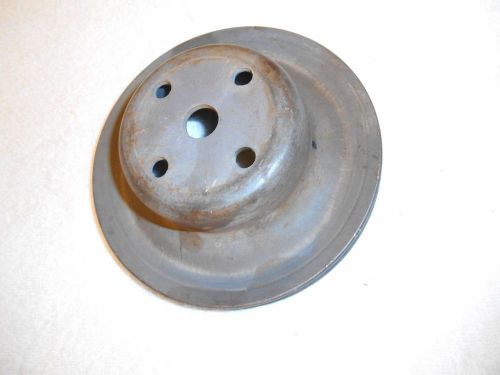 11969 bbc big block chevy all 396 427 1 groove water pump pulley 3932430 dw