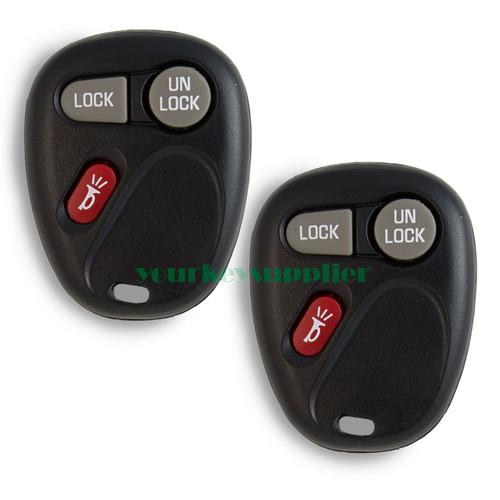 2 gm keyless entry remote key fob transmitter clicker koblear1xt 15042968 new