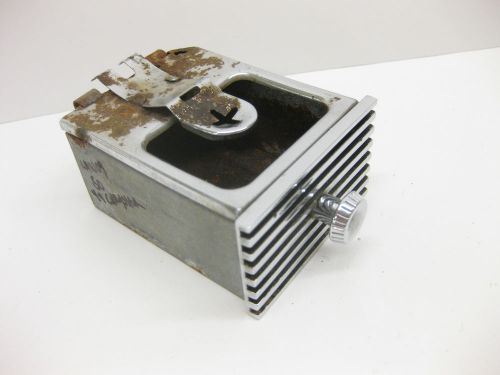 1950 49 chrysler ashtray with knob great find good rare part a buy