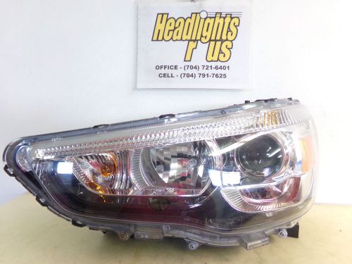 2012 2013 2014 mitsubishi outlander sport driver lh xenon hid headlight oem 67