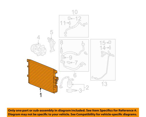 Gm oem air conditioner-condenser 19256971