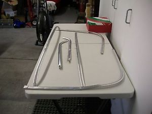 1970-81  pontiac firebird chrome front windshield trim
