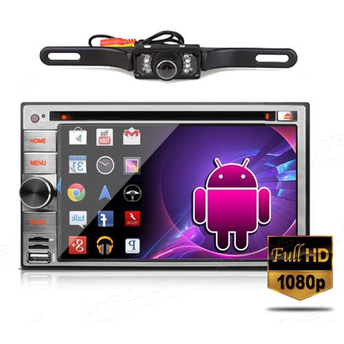 6.2&#034; 2din in dash android 4.4 3g-wifi car gps dvd player radio stereo+cam