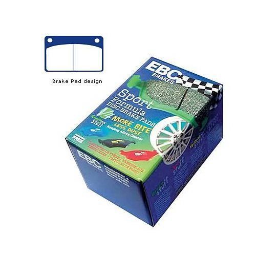 Ebc brakes dp2143 brake pads greenstuff organic front volvo set