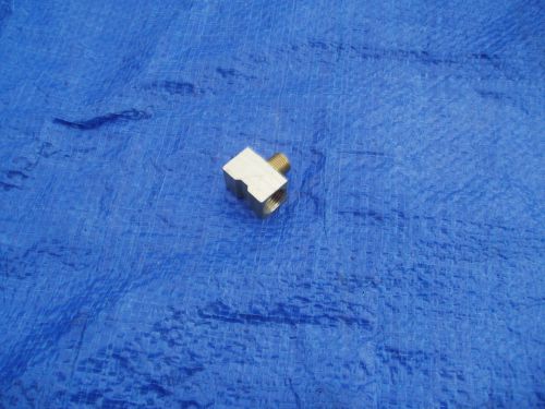Rare 1959 cadillac tri power nos fuel filter tee fitting 1960 390 3x2 tripower