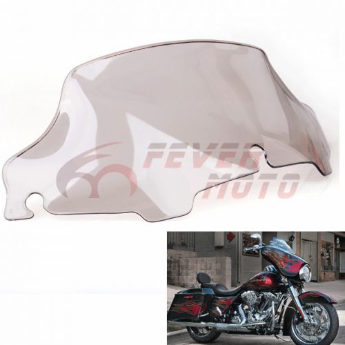 6.5''motorcycle smoke windshield screen fit 96-13 harley electra street glide fm