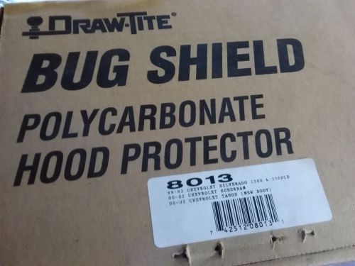 Draw tite bug shield hood protector 8013 chevy silverado suburban tahoe 99-02