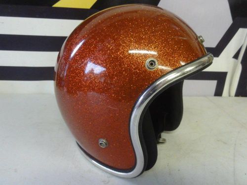 Vintage arthur fulmer af40 motorcycle helmet ahrma buco mchal bell toptex copper