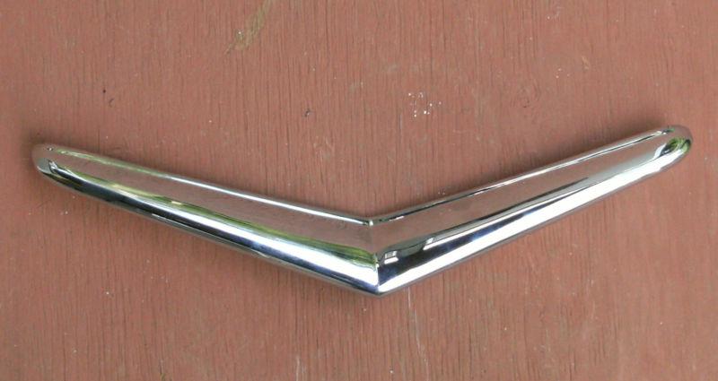 1956 desoto  v emblem/trunk handle