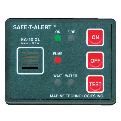 Safe-t-alert gas vapor alarm, fume, fire  flood/bilge water detector - surface