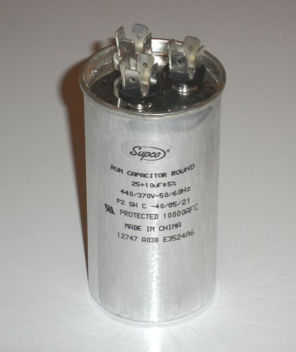 Dometic duo-therm 3100248.453 run capacitor 25+10 mfd rv camper air conditioner