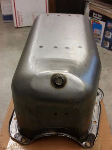 62-65 chevrolet corvette nos special high performance 6quart oil pan gm#359942