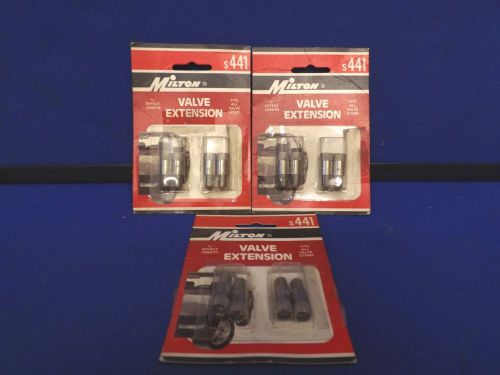 Milton s441 3/4 metal valve ext your buying 3 packages of 4 for 26.00