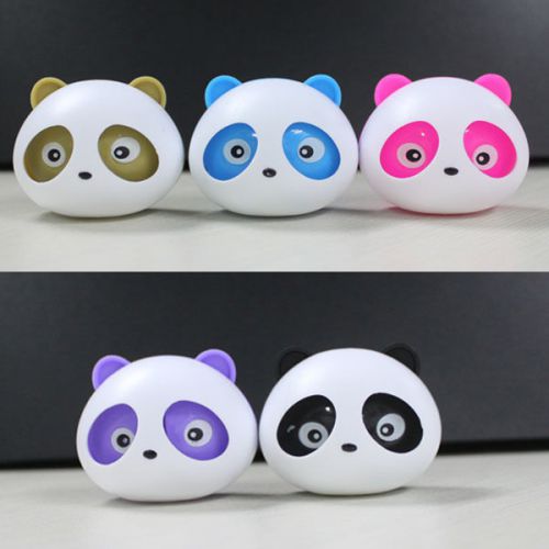 4pcs auto car lovely panda air freshener fragrance perfume diffuser as gift