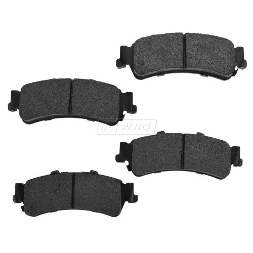 Brake pads premium posi semi metallic rear for silverado tahoe escalade astro