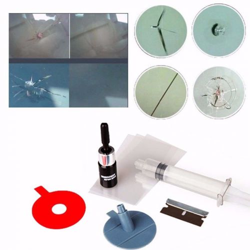 Diy car auto windshield repair tool  kit glass for chip &amp; crack