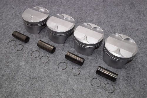 Used e bmw e46 n40 n42 316i 318i pistons set of 4 11257506024 std