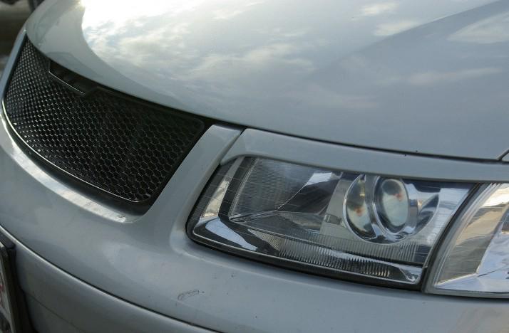 Vw passat '98 - '01 metal mesh badgeless grill grille black b5 aggressive euro !