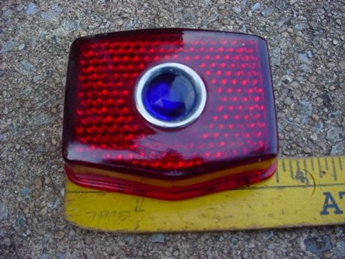 Gm 41 42 46 47 pontiac blue dot taillight lens torpedo streamliner deluxe custom