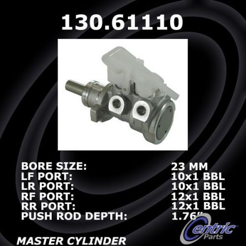 Brake master cylinder-c-tek standard centric 131.61110 fits 00-08 ford focus