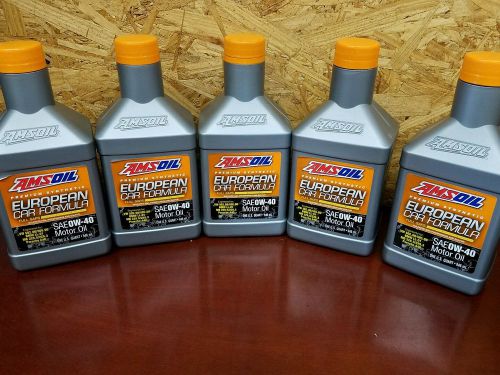 Synthetic Motor Oil - AMSOIL  0W-40 5 Quarts For BMW, Meecedes, Porsche,VW, US $70.00, image 1
