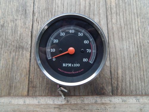 Harley dyna sportster xlh 100 rpm tachometer gauge nippon seiki