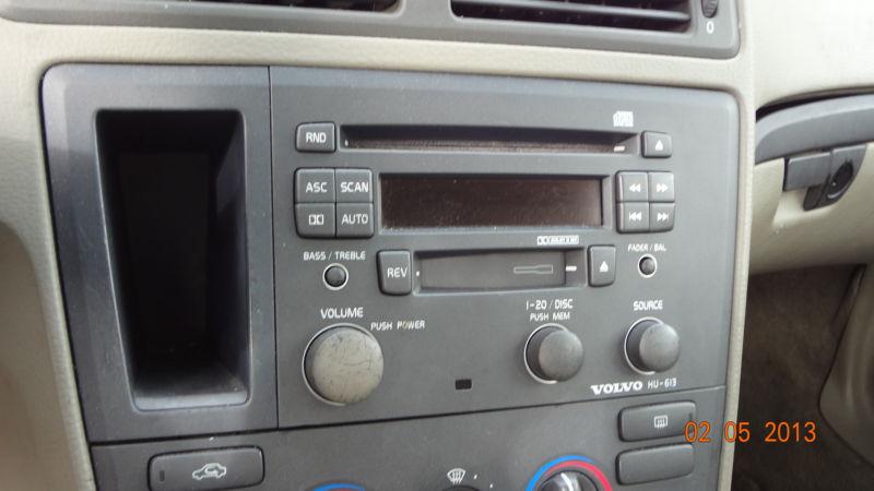 Volvo s60 v70 cd cassette am-fm car stereo original 01 02  03 04 05
