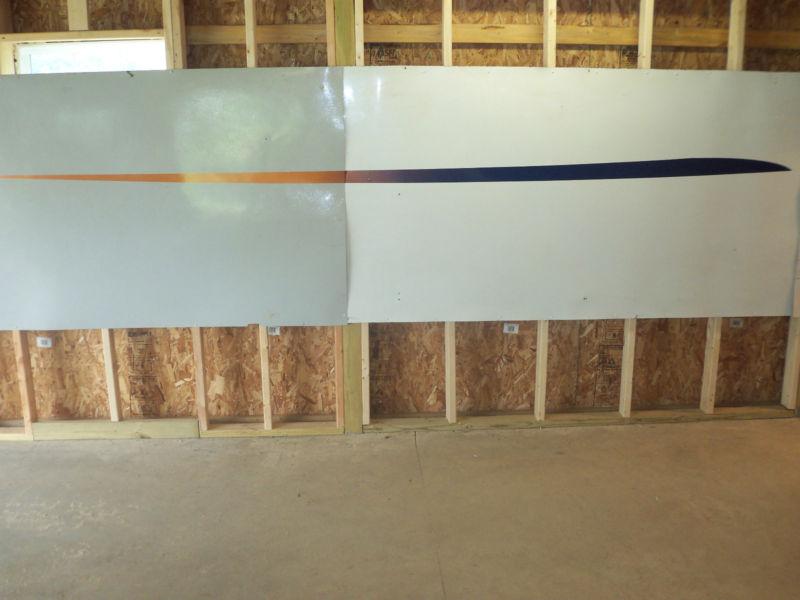 2 new boat rv car trailer graphic decal 154 1/2 x 3 1/2