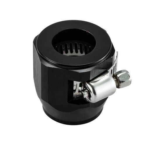 10an hex hose finisher fitting an10 w/ worm gear clamp for 1/2" hose