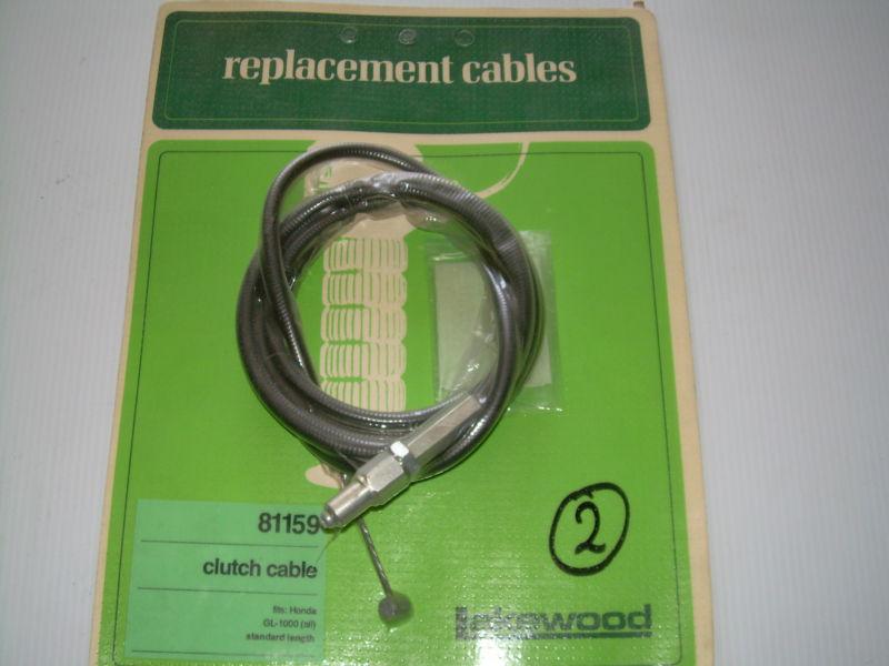 Honda gold wing - gl1000  clutch  cable by lakewood - nos 