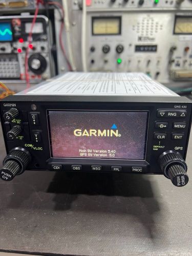 Garmin GNS 430W WAAS GPS/NAV/COM, P/N 011-01060-45, 28 volt only, US $4,500.00, image 6