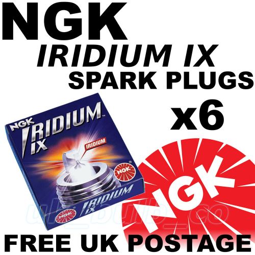 6x ngk iridium ix upgrade spark plugs for nissan maxima a33 3.0 a33 00 >