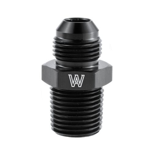 1pcs 8an male flare to 1/2" npt straight pipe fitting adapter aluminum