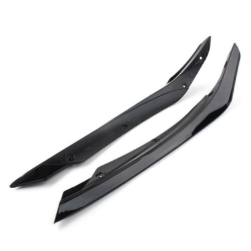 Front Lip Spoiler Fins Splitters Trim Fit Mercedes Benz A-Class W176 2016-2018, US $30.86, image 8