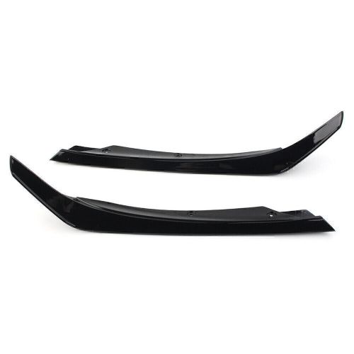 Front Lip Spoiler Fins Splitters Trim Fit Mercedes Benz A-Class W176 2016-2018, US $30.86, image 10