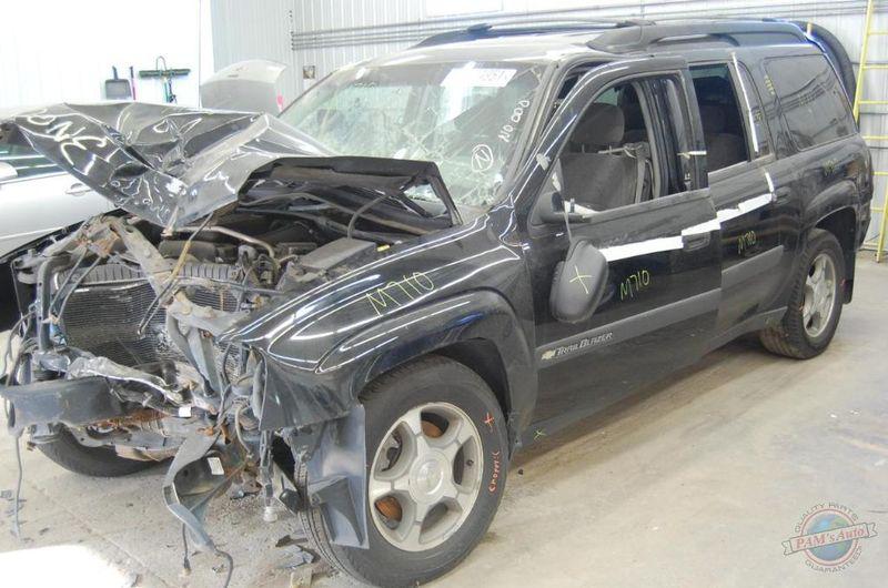 Side view mirror trailblazer ext 857905 02 03 04 05 06 rght blk-text pwr