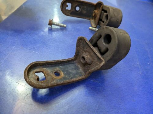 fx50 Genuine Nissan / Infiniti Bracket-Exhaust Mounting pair OEM rubber hanger, US $45.00, image 2