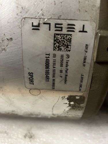 2013 tesla model s p85 drive unit