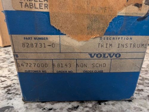 BRAND NEW OEM 828731 VOLVO PENTA TRIM GAUGE, US $450.00, image 4