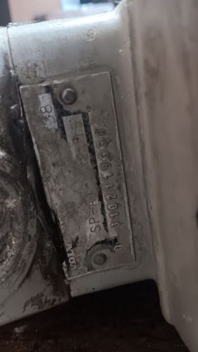 Volvo penta sp a1 cd trim upper unit gearcase 2.15:1