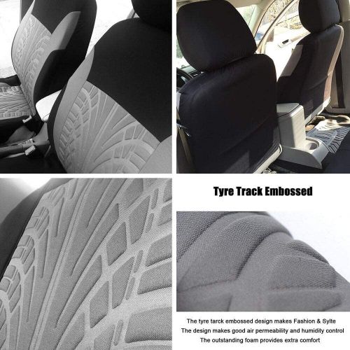 Car Seat Covers Protectors Grey Full Set Fabric For Opel Zafira Corsa, US $71.26, image 3