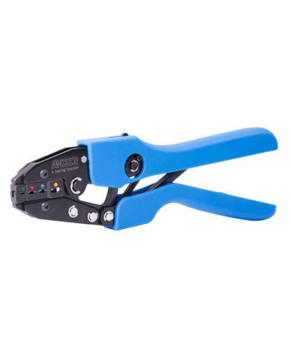 Ancor 703030 Double Crimp Ratcheting Tool, Blue,Beige, US $84.73, image 2