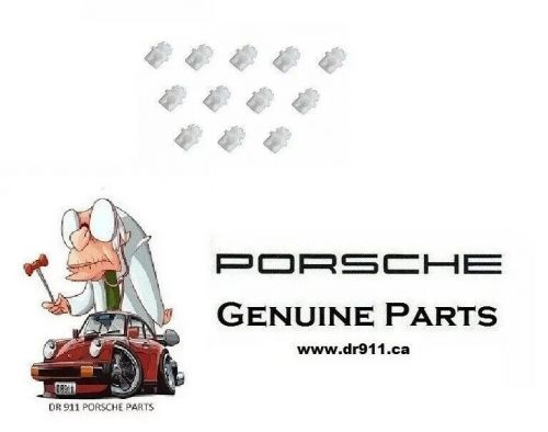 Genuine porsche 911 912 930 door lock clip for linkage rod set 12 99353156300