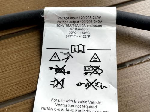 7PP.971.678.FQ Porsche Taycan Panamera Charger Adapter NEMA 15A, 125V OEM Audi, US $179.99, image 9