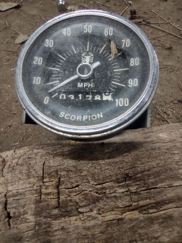 Vintage Scorpion Snowmobile Speedometer, US $16.00, image 2