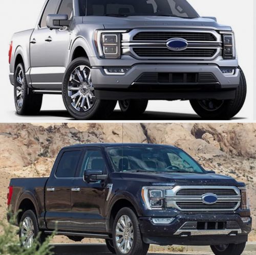 21-23 Ford F-150 F150 Front Bumper Grille Satin Brushed Aluminium Enclosure, US $360.04, image 2