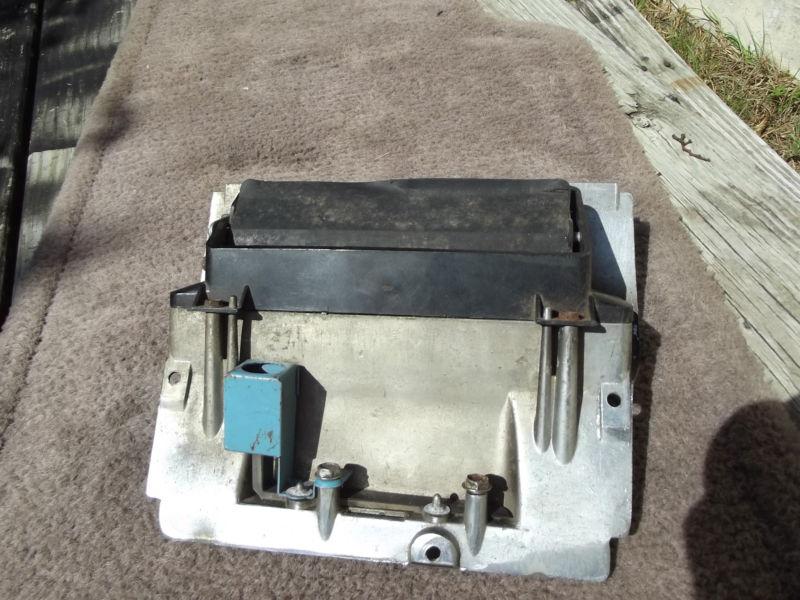 CORVETTE ORIGINAL CENTER GAUGE CLUSTER WIPER SWITCH BEZEL A/C 1972-1976 #6499625, US $25.00, image 3