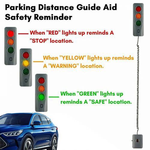 Parking Stopper for Garage, Led Park Assist Alarm, Garage Parking Sensor Aid, C $28.83, image 5