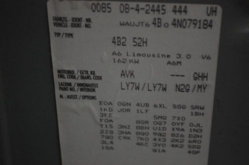 Seat Belt, Front For Audi A6 Rf Gry Male-Belt Side Pretension, US $124.99, image 8