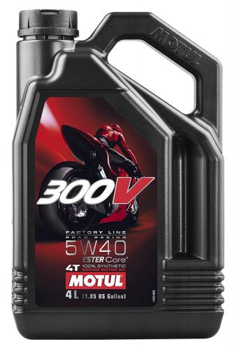 Motul factory line 300 v/4t competition synthetic oil 101343 / 104115